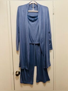 Rachel Ashwell luxury 3 piece  sleepwear/lounge set